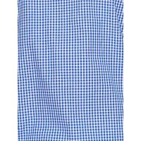Blouse, blue-white