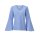 Blouse, blue-white