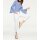 Blouse, blue-white