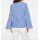 Blouse, blue-white