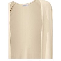 Cardigan with fringes, cream