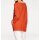 Sweatshirt with strass, orange