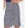 Pencil skirt with flounces, blue-white