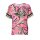 Print blouse, pink-multicolour