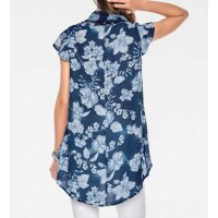 Designer-2-in-1-Bluse, blau