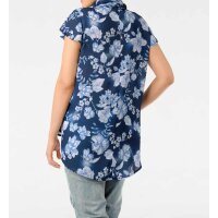 Designer-2-in-1-Bluse, blau
