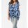 Designer-2-in-1-Bluse, blau