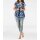 Designer-2-in-1-Bluse, blau