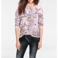 Wende-Sweatshirt, mauve