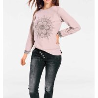 Wende-Sweatshirt, mauve