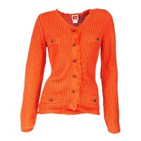 Strickjacke, orange