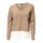2-in-1-Feinstrickpullover, sand-creme
