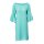 Carmen neckline dress, mint