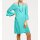 Carmen neckline dress, mint
