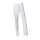 Satin pencil trousers, white