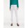 Satin pencil trousers, white