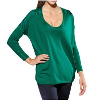 Bluza, szmaragdowo zielona