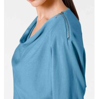 Zipper sweater, mint