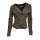 Bikerjacke m. Nieten, oliv
