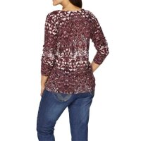 Sweatshirt, bordeaux, strass
