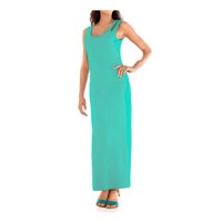 Maxi dress, jade