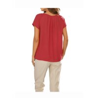 Blouse shirt, coral