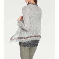 Jacket with sequins, grey