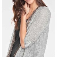 Jacket with sequins, grey