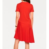 Designer-Jerseykleid, koralle