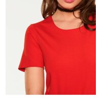 Designer-Jerseykleid, koralle
