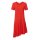Designer-Jerseykleid, koralle