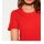 Designer-Jerseykleid, koralle