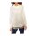 Designer-Spitzen-Jerseyshirt, ecru