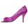 Designer Evening Peeptoepumps, pink