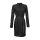 Kleid m. Spitze, schwarz