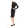 Kleid m. Spitze, schwarz