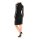 Kleid m. Spitze, schwarz