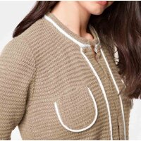 Cardigan, sand-white