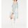 Designer-Batikbluse m. Spitze, bunt