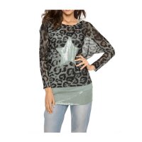 Shirt and top, mint-colourful