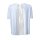 Designer-Pullover m. Chiffon, hellblau