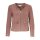 Designer-Ziegenvelourslederjacke, rosenholz