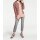 Designer-Ziegenvelourslederjacke, rosenholz
