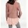 Designer-Ziegenvelourslederjacke, rosenholz