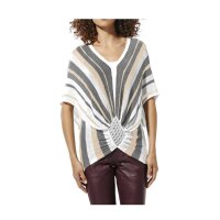 Sweatshirt, beige-grey-white