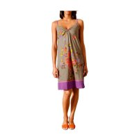 Designer-Druckkleid, bunt
