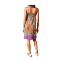 Designer-Druckkleid, bunt
