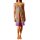 Designer-Druckkleid, bunt