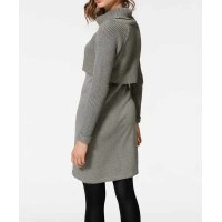 2-in-1-Strickkleid, grau