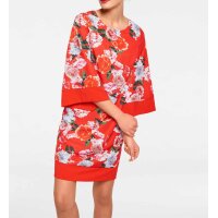 Designer-Druckkleid, bunt